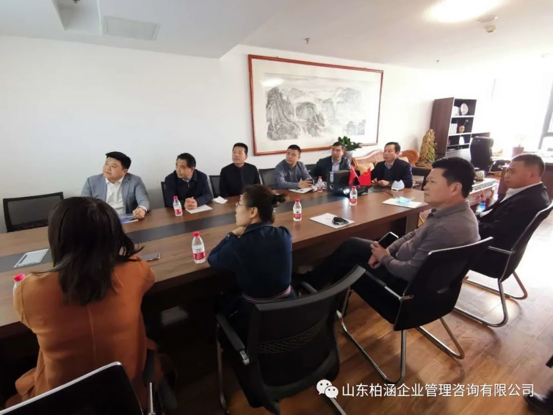 热烈欢迎市委统战部新联会 丁慎强会长一行莅临柏涵管理调研指导